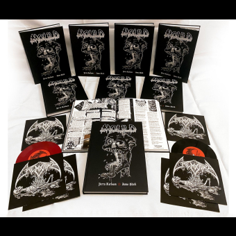 The Mould Mag Chronicles BOOK 206 Pages + CREMATORY 7" BLACK , PRE-ORDER
